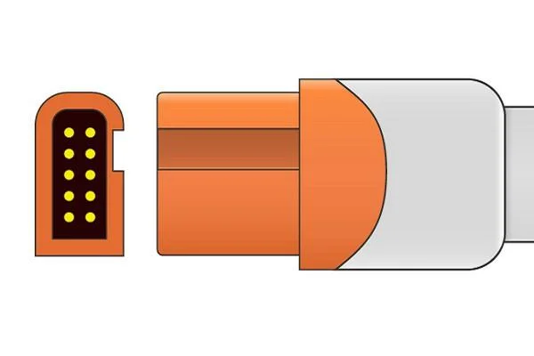 Piel de Spacelabs y puntas de prueba médicas de la temperatura de Ractal