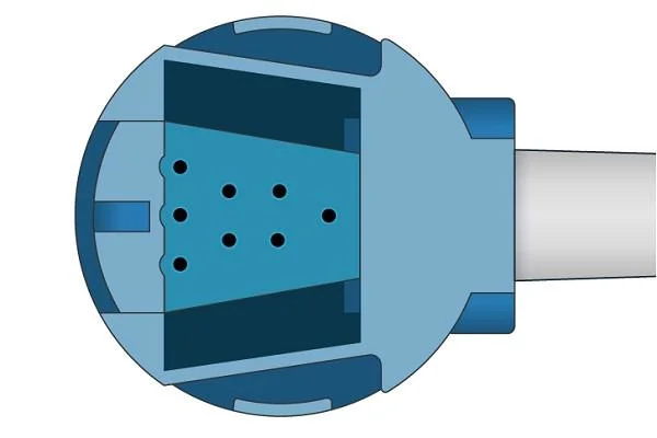 Cable de extensión de GE-Ohmeda Oxy-Mc3 SpO2, los 2.4m