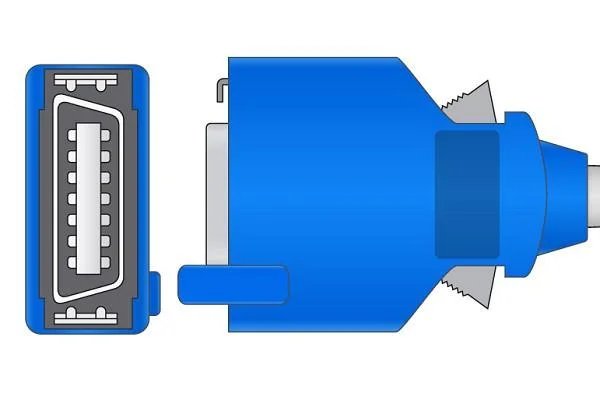 Cable de extensión de Nihon Kohden Jl-302t SpO2 con 20pins a dB9