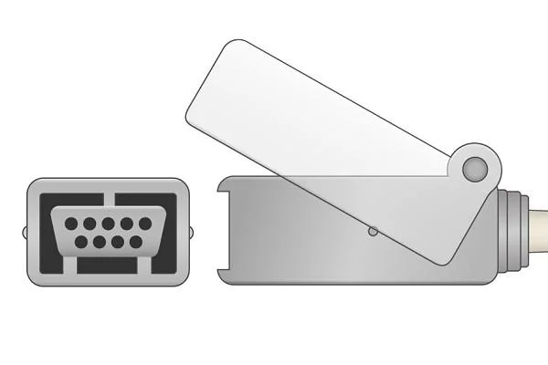 Cable de extensión de la tecnología SpO2 de Spacelabs 700-0906-00 szmedplus Lnc-SL-10