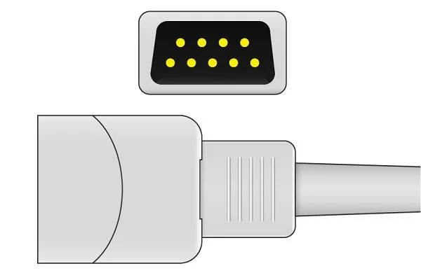 Cable del adaptador de Oxytip Oxy-SLA SpO2 del DATEX de GE, los 2.4m