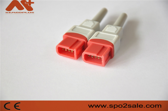 Conector de IBP compatible para el cable compatible de Spacelabs IBP con el color rojo 10pin