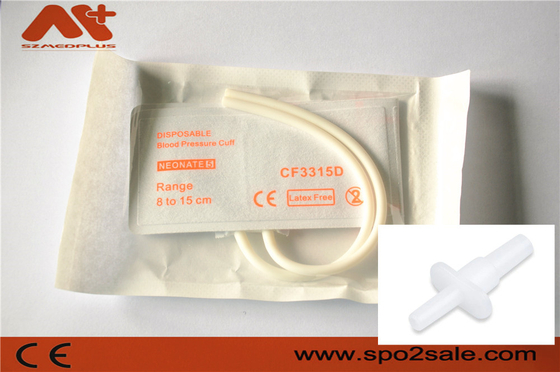 Puño disponible de NIBP - 2525 tubo dual 8 - 15 cm del recién nacido 5