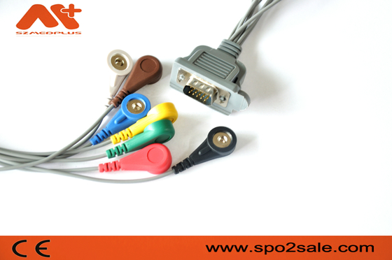 7 ventaja Holter Dms 300 3a AHA DMS-20200213 para el monitor paciente