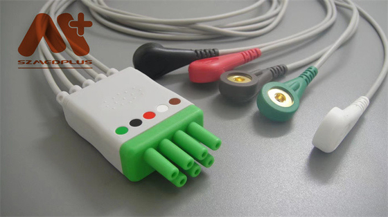 Leadwire compatible de la telemetría de la broche ECG de la ventaja de Mindray > de Datascope 5 - 115-004869-00