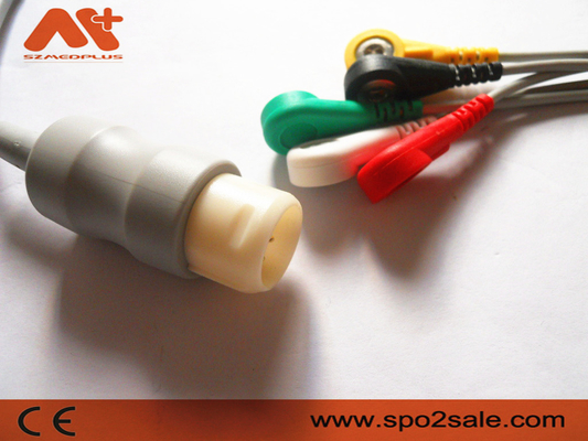 La broche de la ventaja de Philips Compatible 5 Directo-conecta el cable de ECG - M1736A