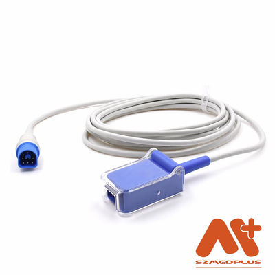 Cable Philips M1943NL TPU médico del adaptador de Oximax 8 Pin To DB9 SpO2