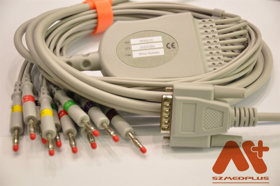 Cardionics 10 Cable de ECG de plomo para Cardionics Cardio Touch / Cardio Plug ECG máquina