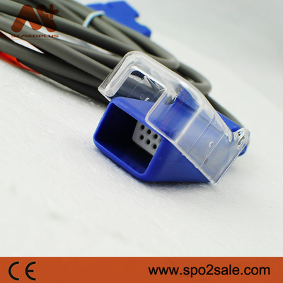 Cable de extensión médico del oxímetro del pulso del cable de extensión de Nellcor del CE DOC-10 Nellcor