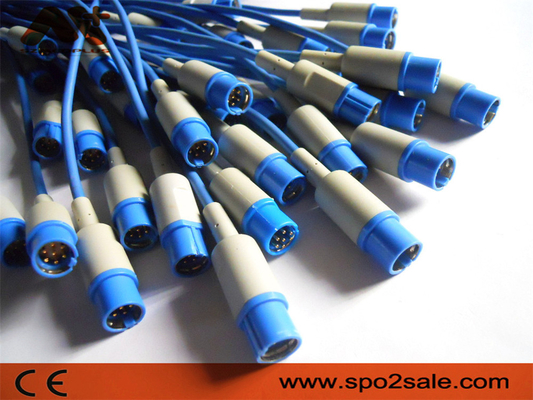 Cable del molde de CSI Siemens Spo2 del cable de extensión de BCI Nellcor Spo2