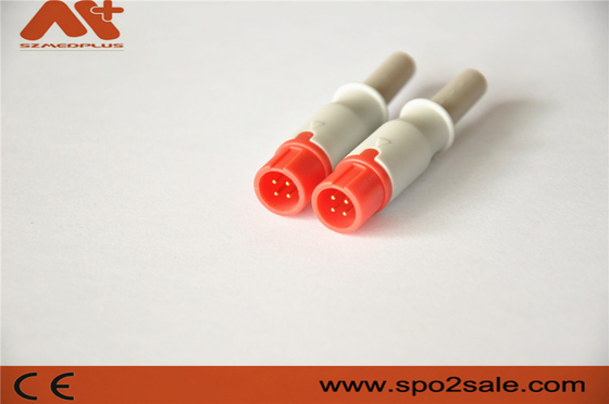 Accesorio del conector de IBP compatible para el cable del adaptador de Biolight IBP con el color rojo 4pin