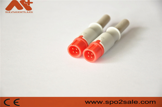 Accesorio del conector de IBP compatible para el cable del adaptador de Biolight IBP con el color rojo 4pin