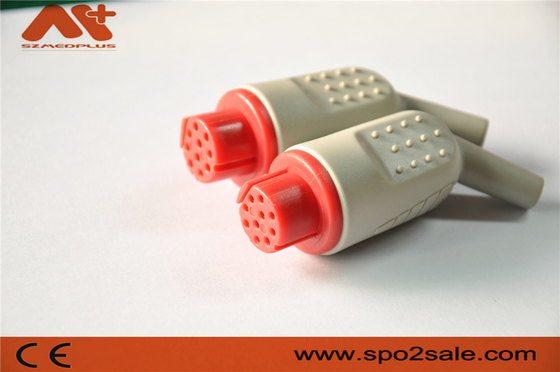 Accesorio del conector de IBP compatible para el cable del adaptador del DATEX IBP con el color rojo 10pin