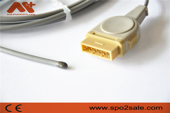GE Marquette Reusable Temperature Probe Adult rectal para la rociada del Catedral-laboratorio