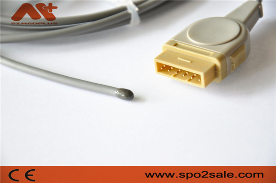 GE Marquette Reusable Temperature Probe Adult rectal para la rociada del Catedral-laboratorio