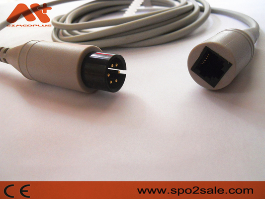 Mindray 6Pin al cable compatible 001C-30-70760 del adaptador de Abbort IBP