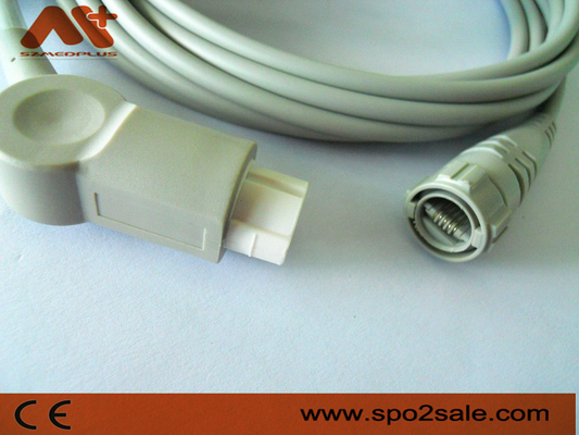 Cable compatible del adaptador del DATEX IBP para AS/3, AS/5, CC-104, Cardiocap CM-104, Cardiocap I, Cardiocap II, Cardiocap/5.