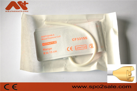 Solo tubo 8 - 15 cm de NIBP del puño neonatal disponible del puño M1873B Nibp