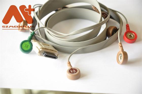 El cable 10 del BI ECG de AHA lleva los instrumentos biomédicos rápidos de Holter H2111