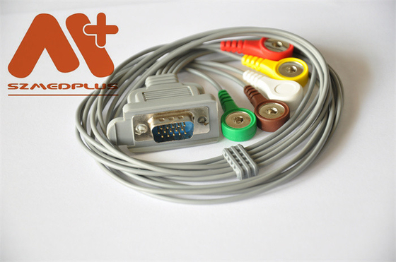 Pin 15 del DMS 20200084 de Holter Cable de la ventaja del DMS DMS300-3A 5