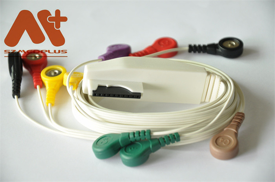 IEC del cable de la ventaja ECG de Mortara 10 - 9293-017-50 para Holter Recorder