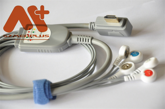 Ventaja de ECG Holter Cable 5 compatible para Voles&Hills Holter Recording System elegante