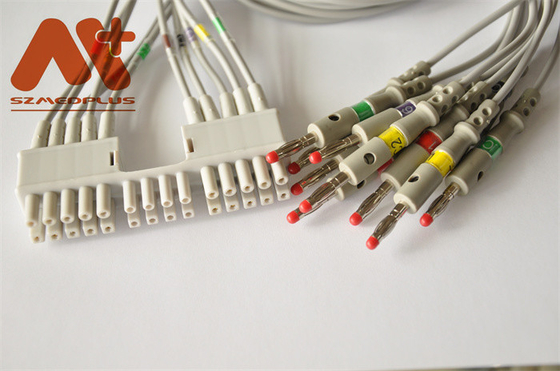 Ventaja 9293-041-50 del cable 10 del ECG de Mortara Burdick para la máquina del ECG
