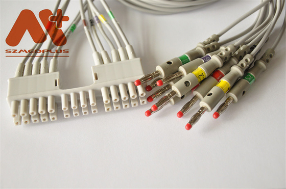 Ventaja 9293-041-50 del cable 10 del ECG de Mortara Burdick para la máquina del ECG