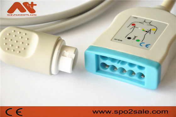 Cable paciente Philips M1663A del ODM ECG