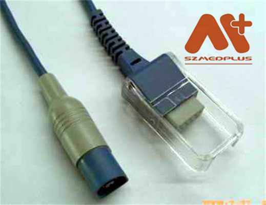 8 extensión Philips M1943A de Pin To DB9 Philips Spo 2 para el oxímetro del pulso