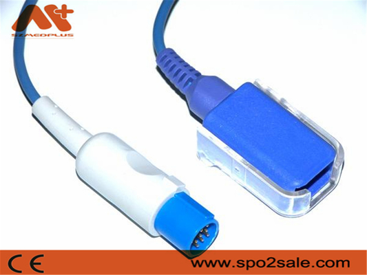 Cable compatible del adaptador SpO2 de Hellige - 30344358