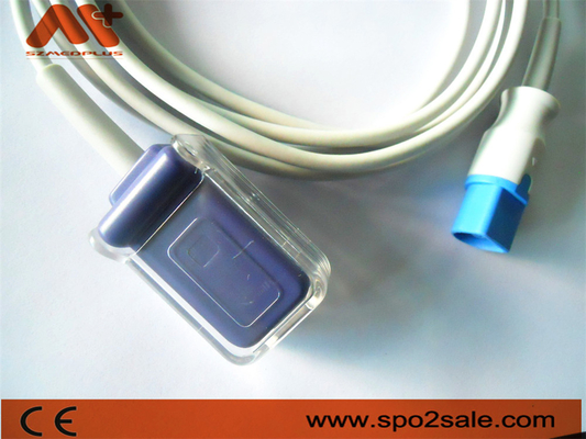 Cable Philips M1943NL TPU médico del adaptador de Oximax 8 Pin To DB9 SpO2