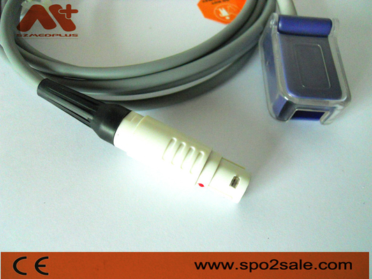 Cable compatible del adaptador SpO2 de Draeger - M35370