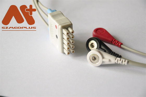 Cable paciente paciente Marquette 411203-001 del monitor ECG de GE