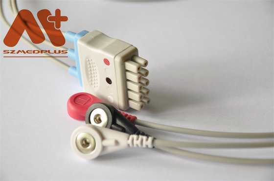 Cable paciente paciente Marquette 411203-001 del monitor ECG de GE