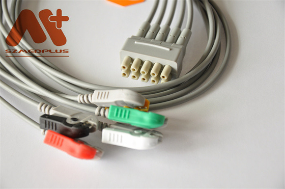 Cable multi GE Marquette Compatible del vínculo del clip 412681-001 de 5 ventajas