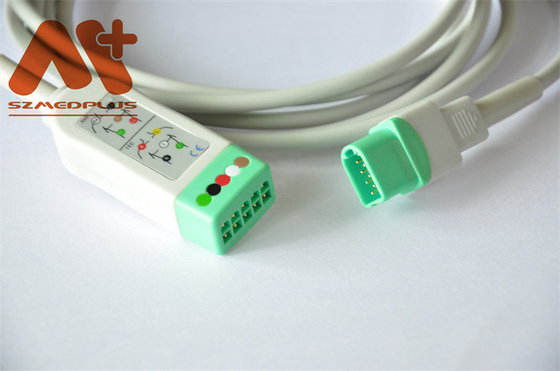 Cable compatible los 2.5M del tronco de Datascope Mindray ECG 0012-00-1745-01