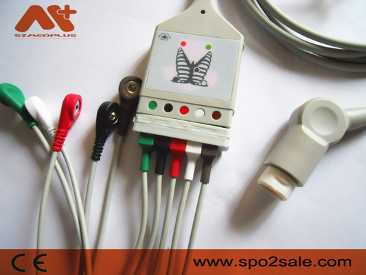 Cable del tronco de la ventaja ECG de Philips Compatible 5 - M1520A