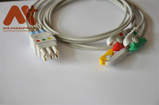 Leadwire compatible del clip ECG de la ventaja de Ohmeda del DATEX 3 - 545315