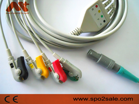 Petas 165R, 260R, 300, K-250, KMA160R compatible Directo-conecta el cable de ECG