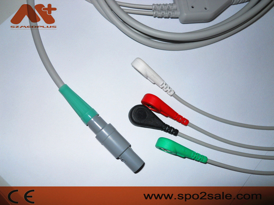 Petas 165R, 260R, 300, K-250, broche compatible de 4 ventajas de KMA160R Directo-conecta el cable de ECG
