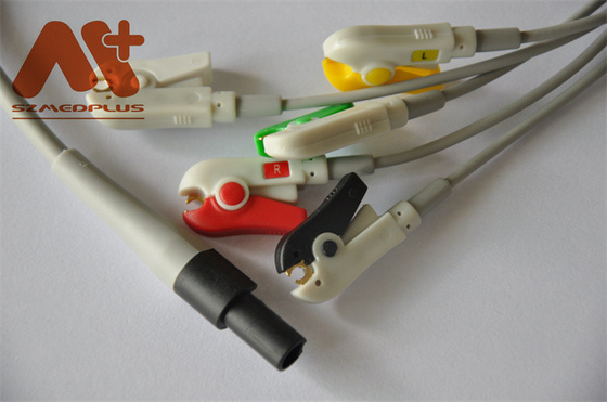 El clip de la ventaja del LT 5 de Welch Allyn Propaq compatible Directo-conecta el cable de ECG