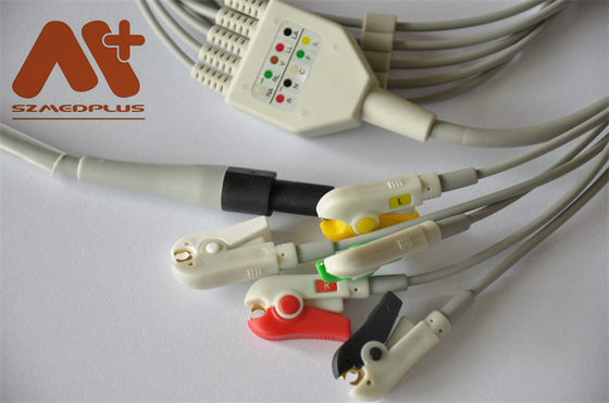 El clip de la ventaja del LT 5 de Welch Allyn Propaq compatible Directo-conecta el cable de ECG