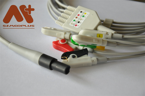 El clip de la ventaja del LT 5 de Welch Allyn Propaq compatible Directo-conecta el cable de ECG