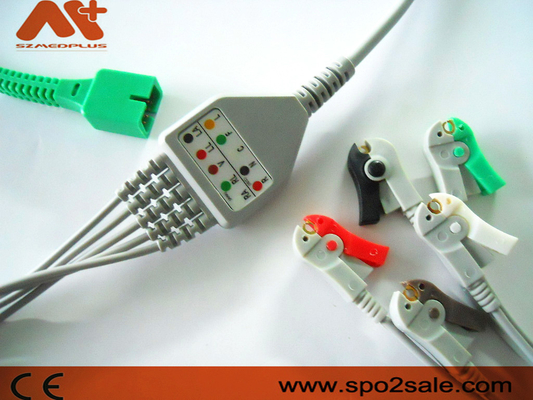 La P.M. 1000, P.M. 600, clip compatible del MEK de 5 ventajas de la P.M. 500 Directo-conecta el cable de ECG