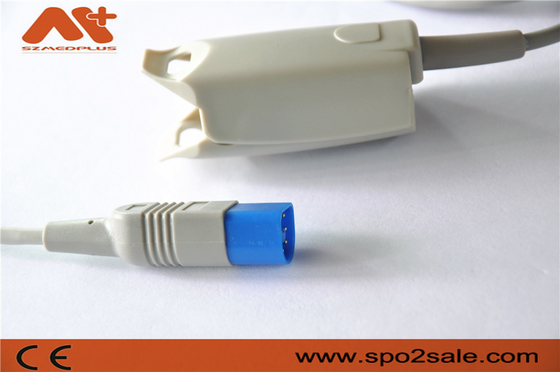 El clip adulto del finger del hospital de CFDA Philips M1196A directo conecta el sensor SpO2