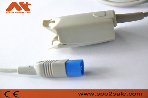 El clip adulto del finger del hospital de CFDA Philips M1196A directo conecta el sensor SpO2