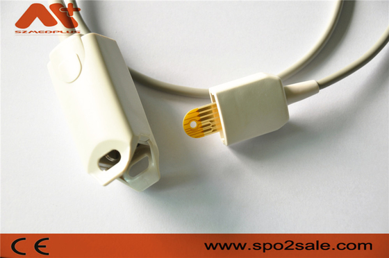 Sensor adulto del cortocircuito SpO2 del clip del finger de szmedplus Lnop 8PinCompatible - 1269