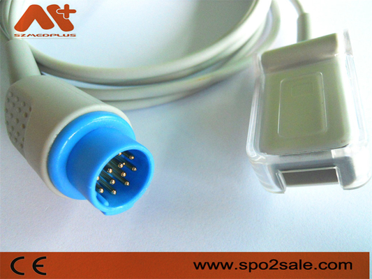 La extensión de Mennen szmedplus Spo2 telegrafía el cable del adaptador 551-306-321 SpO2