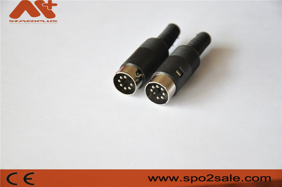 Conector DIN compatible para el monitor de pacientes de Schiller,Datascope